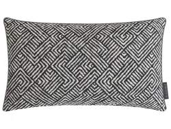 Magma Kissenhülle Adea, Schwarz 30x50 cm  | Schubiger Möbel