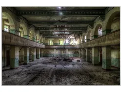 image LAND Bild mit Rahmen Lost Place Halle 2  | Schubiger Möbel