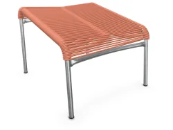 Schaffner Spaghetti-Fuss-Hocker Säntis Feuerverzinkt Braun | Schubiger Möbel