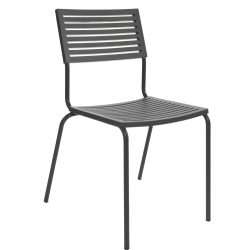 Schaffner Gartenstuhl Lamello Grau | Schubiger Möbel