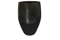 Decofinder Gefäss Thom, Metall, Schwarz H: 88 cm  | Schubiger Möbel