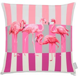 Apelt Kissenhülle Flamingo, Pink 50x50 cm  | Schubiger Möbel