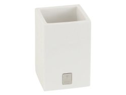 Joop Mehrzweckbehälter Polyresin Weiss H: 11 cm Grau | Schubiger Möbel