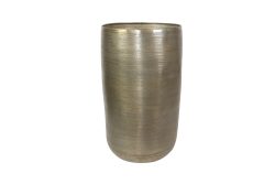 Decofinder Gefäss Rowen, Metall, Gold H: 82 cm  | Schubiger Möbel