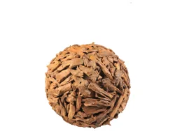 Schlittler Figur Kugel, Schwemmholz D: 70 cm  | Schubiger Möbel