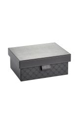 Joop Box Grösse s, Anthrazit/schwarz H: 10 cm  | Schubiger Möbel