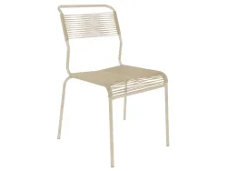 Schaffner Spaghetti-Stuhl Säntis Beige | Schubiger Möbel
