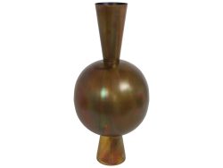 Kersten Vase Eisen, Bronze H: 85 cm  | Schubiger Möbel