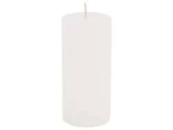 Kaheku Kerze Weiss 15 cm Weiss | Schubiger Möbel