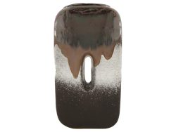 Dijk Vase Keramik Hellblau-Grau H: 25 cm  | Schubiger Möbel