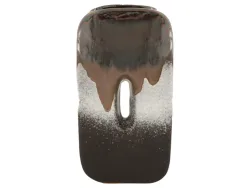 Dijk Vase Keramik Hellblau-Grau H: 25 cm  | Schubiger Möbel