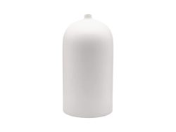 Edg Vase Mono Weiss H: 40 cm Weiss | Schubiger Möbel