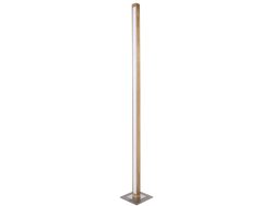 HerzBlut Stehlampe Leana Eiche H: 160cm Holzfarbig | Schubiger Möbel