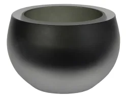 Kaheku Windlicht Olson Grau/matt H: 6 cm  | Schubiger Möbel
