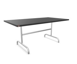 Schaffner Metall-Tisch Säntis Feuerverzinkt Grau | Schubiger Möbel