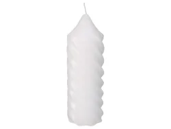 Kersten Kerze Spirale Weiss H: 20 cm  | Schubiger Möbel