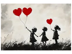 image LAND Canvas Love Balloons  | Schubiger Möbel
