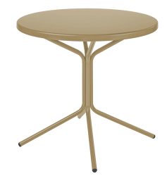 Schaffner Metall-Bistrotisch Pix Rund Braun | Schubiger Möbel