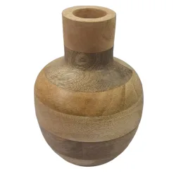 Decofinder Vase Palotina, Natur H: 22 cm  | Schubiger Möbel