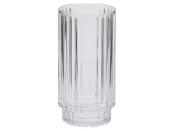 Edg Vase Klarglas H: 28 cm  | Schubiger Möbel