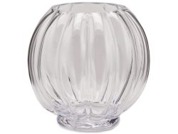 Edg Vase Kugelvase mit Rillen H: 29 cm  | Schubiger Möbel