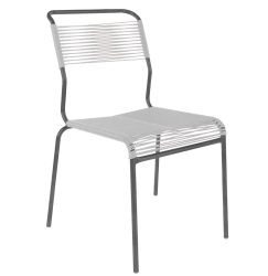 Schaffner Spaghetti-Stuhl Säntis Weiss | Schubiger Möbel