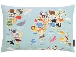 Magma Kissen World World 60x40 cm Mehrfarbig | Schubiger Möbel