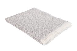 Eskitex AG Plaid Mykonos Taupe 140 x 200 cm  | Schubiger Möbel