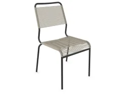 Schaffner Spaghetti-Stuhl Rigi Comfort Beige | Schubiger Möbel