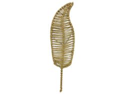 Dijk Kunstblume Papier-Schnur-Blatt, Hellgrau H: 101 cm  | Schubiger Möbel
