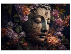 image LAND Alubild Zen Flower Buddha  | Schubiger Möbel