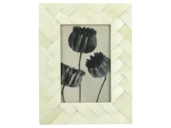 Kersten Fotorahmen Büffelknochen Creme H: 29 cm Mehrfarbig | Schubiger Möbel