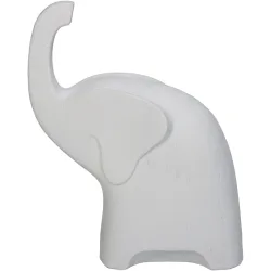 Kersten Objekt Elefant, Weiss H: 21 cm  | Schubiger Möbel