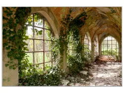 image LAND Bild mit Rahmen Verlassener Flur  | Schubiger Möbel