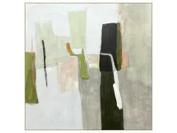 image LAND Bild mit Rahmen Olive Colour Blocks 2  | Schubiger Möbel