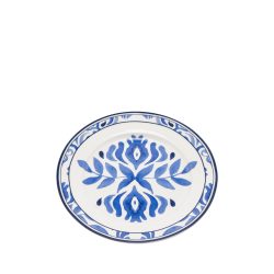Edg Geschirr Capri Desserteller Royalblau D: 21 cm  | Schubiger Möbel
