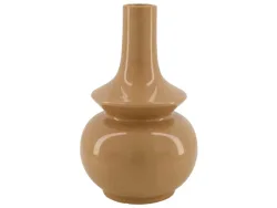 Dijk Vase Pagode, Braun H: 28 cm  | Schubiger Möbel
