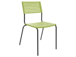 Schaffner Gartenstuhl Lamello Grün | Schubiger Möbel