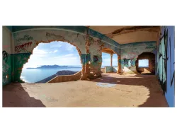 image LAND Alubild Lost Place am Meer  | Schubiger Möbel