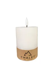 Decofinder LED-Kerze Chalet H: 10 cm  | Schubiger Möbel