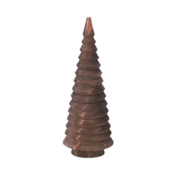 Decofinder Figur Weihnachtsbaum, Dunkelbraun H: 20 cm  | Schubiger Möbel
