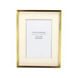 Kersten Fotorahmen Metall, Gold B: 10 cm  | Schubiger Möbel