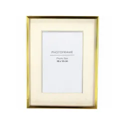 Kersten Fotorahmen Metall, Gold B: 10 cm  | Schubiger Möbel