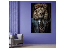 image LAND Acrylglasbild Stylish Lion  | Schubiger Möbel