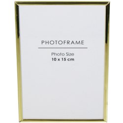 Kersten Fotorahmen Metall, Gold B: 10 cm  | Schubiger Möbel