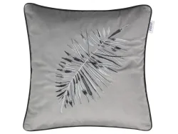 Stoeckel & Grimmler Kissenhülle Jungle, Grau 38x38 cm Grau | Schubiger Möbel