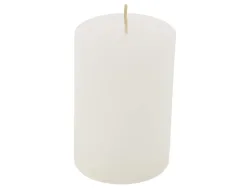 Kaheku Kerze Weiss 10 cm Weiss | Schubiger Möbel