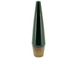 Abhika Vase Keramik Dunkelgrün H: 62 cm  | Schubiger Möbel