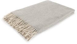 Magma Plaid Merida Grau 200x150 cm  | Schubiger Möbel