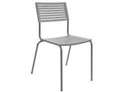 Schaffner Gartenstuhl Lamello Grau | Schubiger Möbel